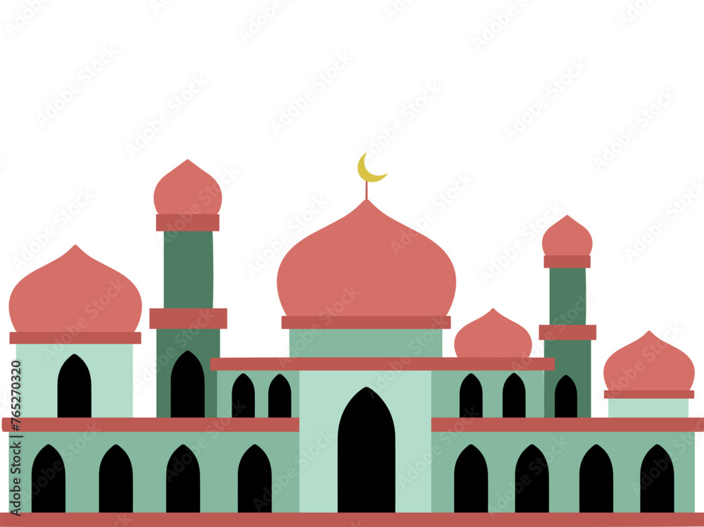Mosque Ramadan Kareem Background Illustration Mosque Ramadan Kareem Background Illustration
