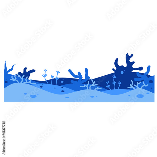 Coral and reef background 