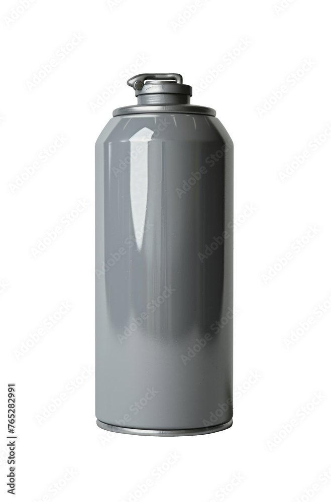 Blank Gray Spray Paint Can Blank Gray Spray Paint Can