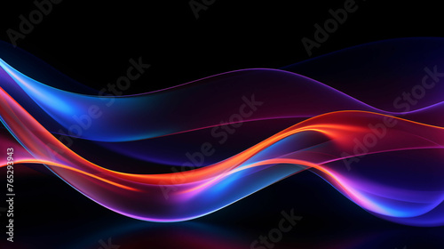 modern wavy abstract background