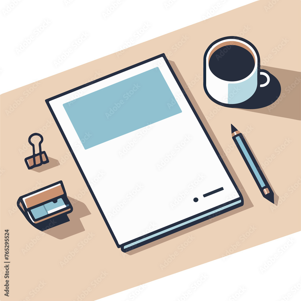 Document illustration artificial intelligence generation. Document illustration artificial intelligence generation.