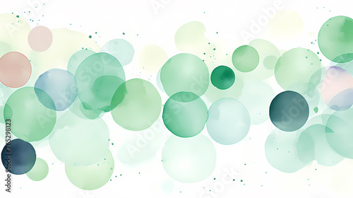 watercolor circles