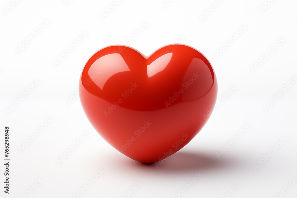 Heart isolated on white background. Heart isolated on white background.