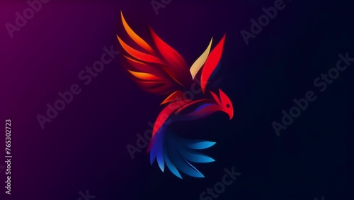 A company logo featuring a swift and agile animal symbolizes the transition towards a more agile mindset and odology within the organization. photo