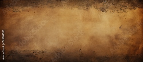 Capture a detailed view of a tan wall with a rough and worn texture