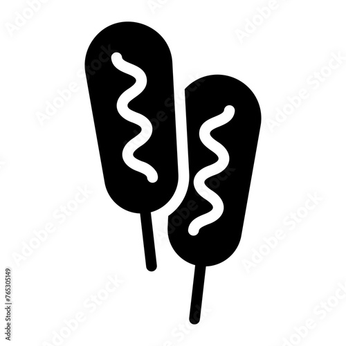 corndog Solid icon