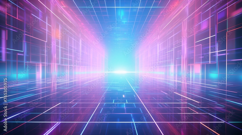Surrealistic quantum neon membrane Surrealistic quantum neon membrane