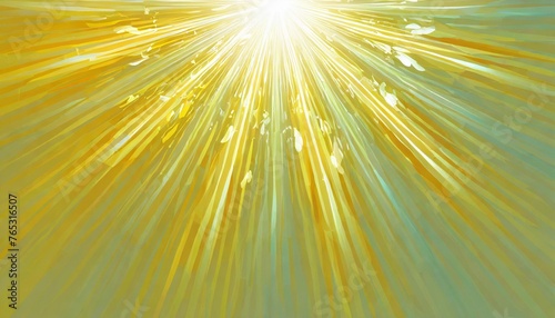sunny nature summer abstract background with shining sun