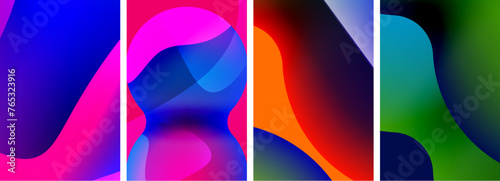 Abstract colors. Abstract backgrounds for wallpaper, business card, cover, poster, banner, brochure, header, website