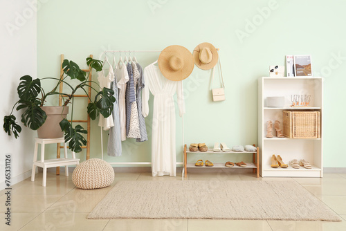 Stylish minimalist dressing...