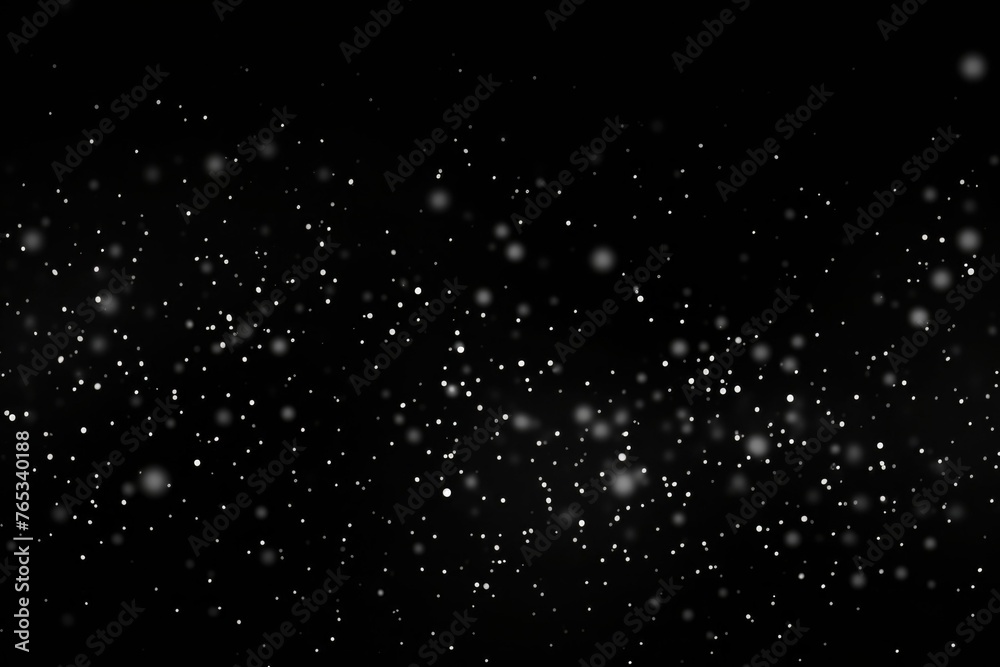white speckles on a black background