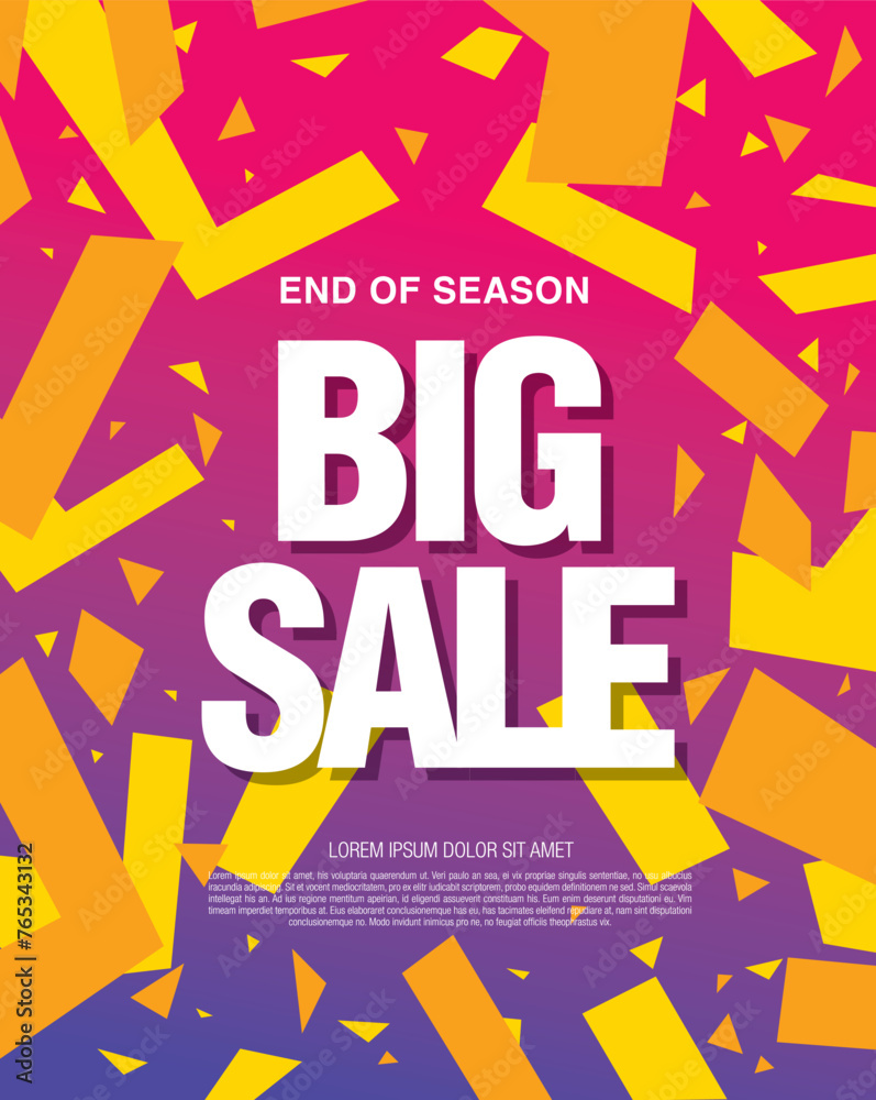 sale banner layout design vector illustration sale banner layout design vector illustration