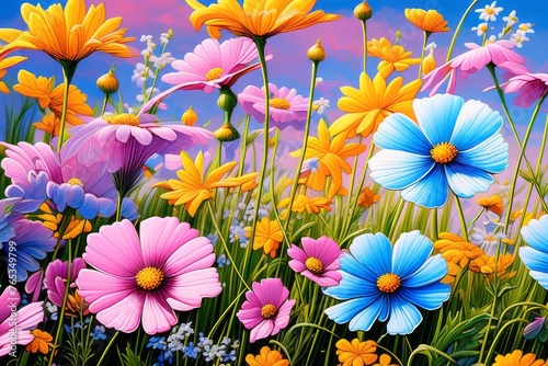 the spring flower background