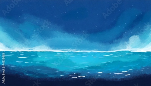 deep blue ocean backgrround