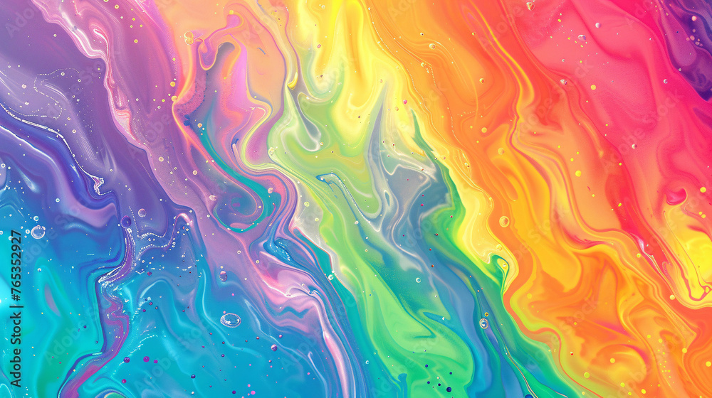 Abstract blue fluid motion wave background, textured gradient fluid art wallpaper