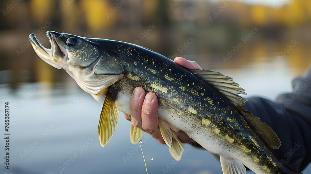 Obraz premium Angler