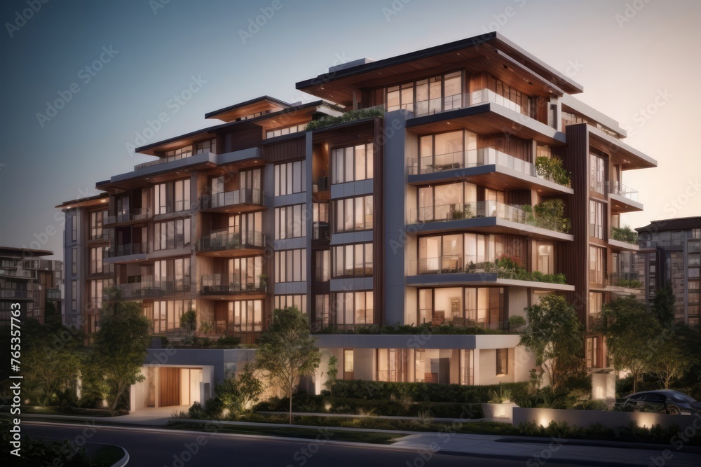 Construction of residential building projects for real estate Construction of residential building projects for real estate
