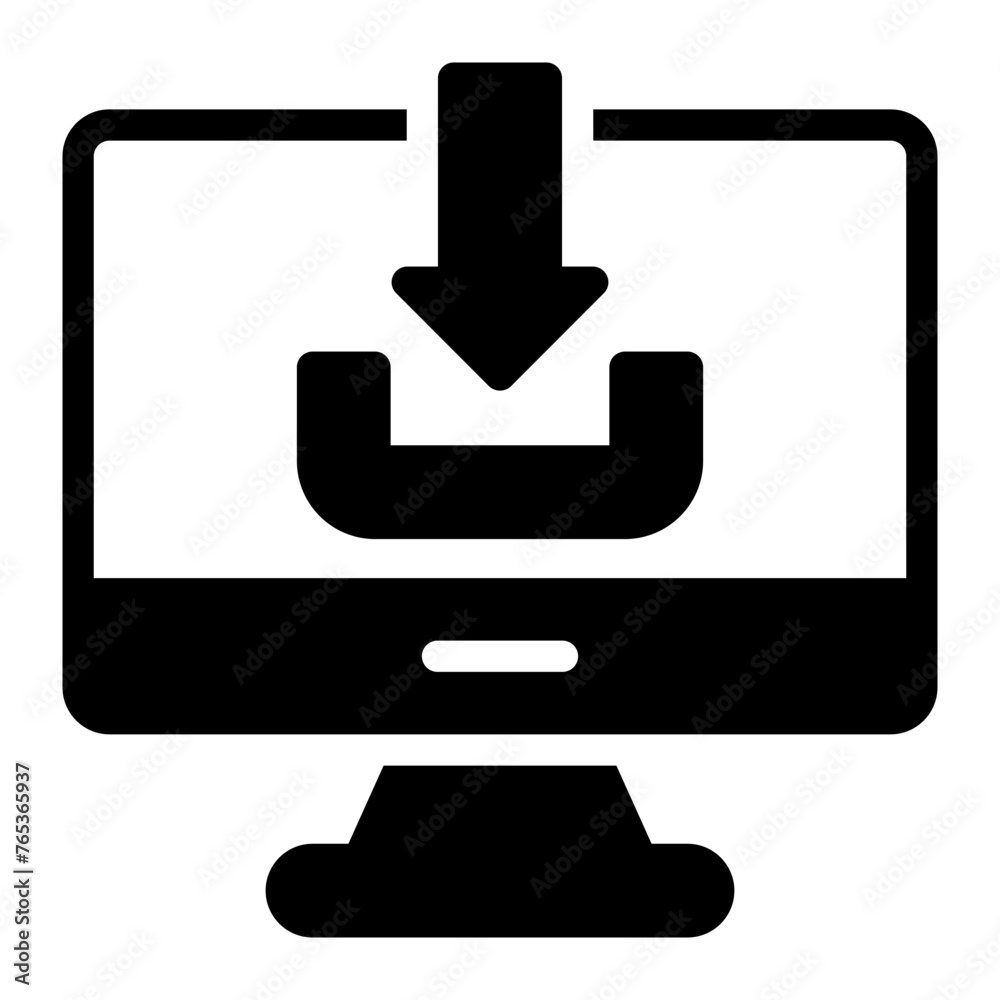 download glyph icon download glyph icon