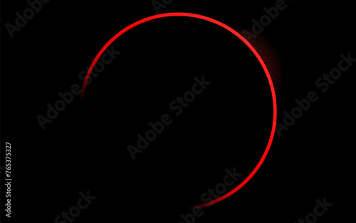 Red Total Solar Eclipse in Texas 8th April. Solar Eclipse, Total Eclipse