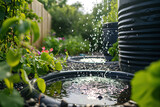 Design and install rainwater harvesting systems to capture and store rainwater for later use in irrigation.