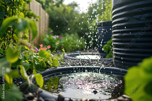 Design and install rainwater harvesting systems to capture and store rainwater for later use in irrigation.