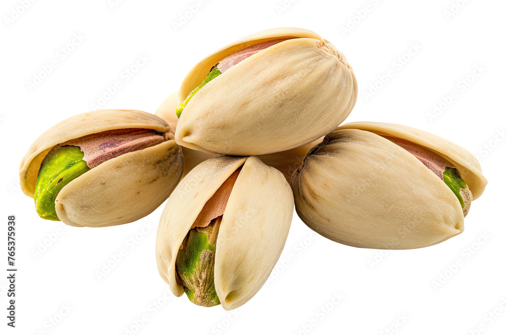 Pistachios isolated on transparent background Pistachios isolated on transparent background
