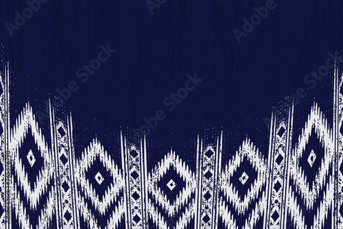 Navajo tribal vector seamless pattern. Native American ornament. Ethnic South Western decor style. Boho geometric ornament. Vector seamless pattern. Mexican blanket, rug. Woven carpet illustration