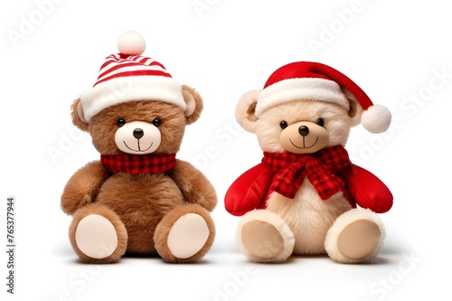 Christmas Teddy Bear Fun Clipart  © Phatto