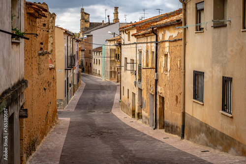 San Esteban de Gormaz, Spain - Historic old town in the province of Soria photo