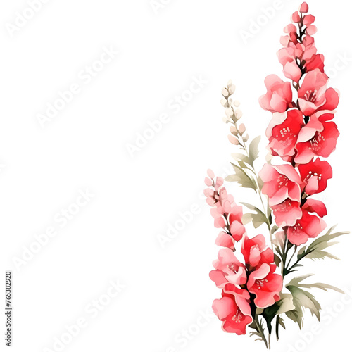 Tableau sur toile Snapdragon vertical border