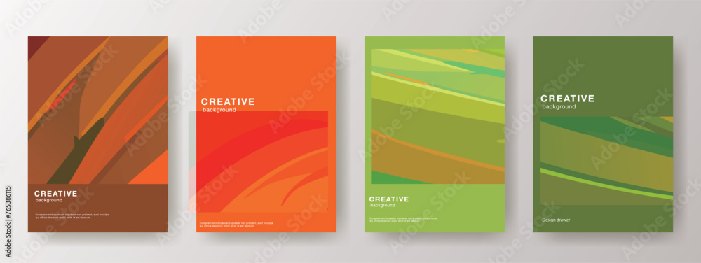 Obraz premium 抽象的な美しい模様のデザインテンプレート