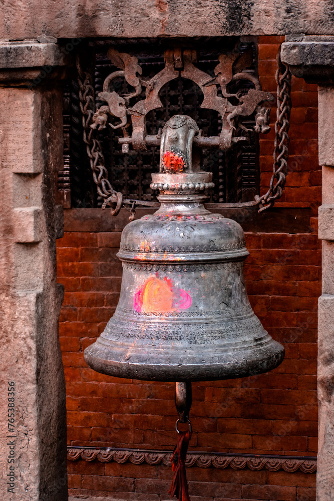 Obraz premium old bell on the wall