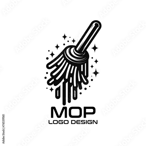 Mop Vector Logo Design