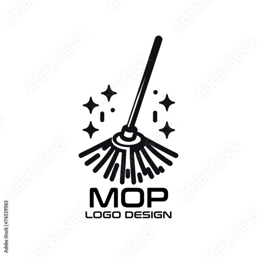 Mop Vector Logo Design