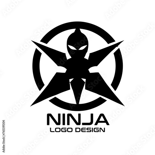 Ninja Vector Logo Design