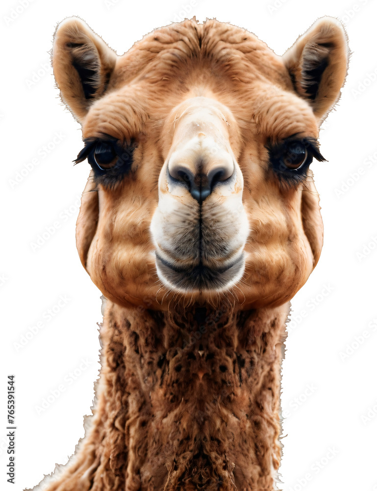 camel head isolated