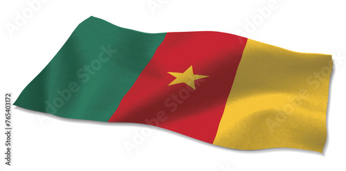 カメルーン　旗　国　世界　アイコン