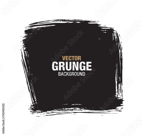 grunge black background, vector graphic photo