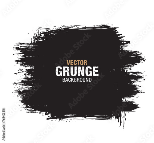 grunge black background, vector graphic photo