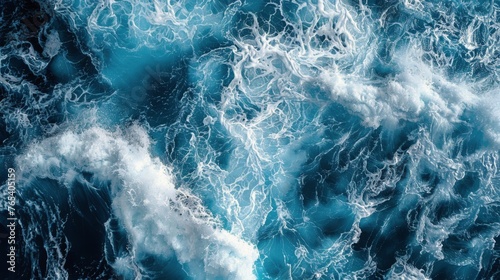 Vast Blue Water Surface