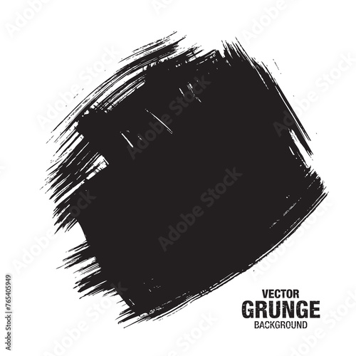 grunge black background, vector