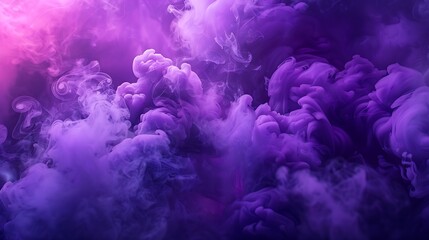 Abstract purple smoke background