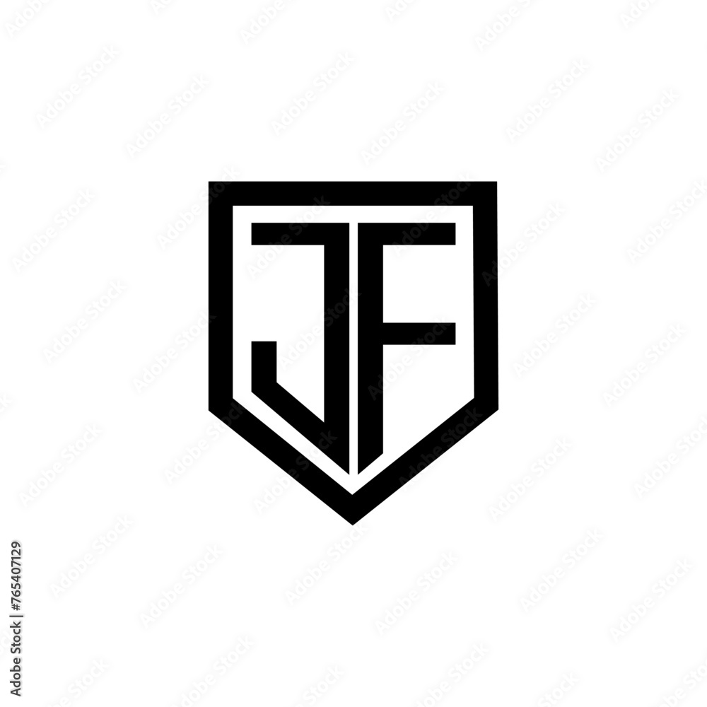 JF letter logo design with white background in illustrator. Vector logo, calligraphy designs for logo, Poster, Invitation, etc. JF letter logo design with white background in illustrator. Vector logo, calligraphy designs for logo, Poster, Invitation, etc.