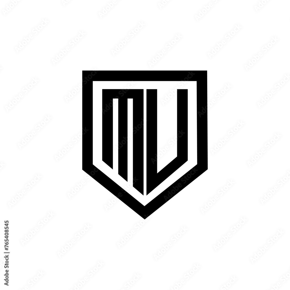 MU letter logo design with white background in illustrator. Vector logo, calligraphy designs for logo, Poster, Invitation, etc. MU letter logo design with white background in illustrator. Vector logo, calligraphy designs for logo, Poster, Invitation, etc.