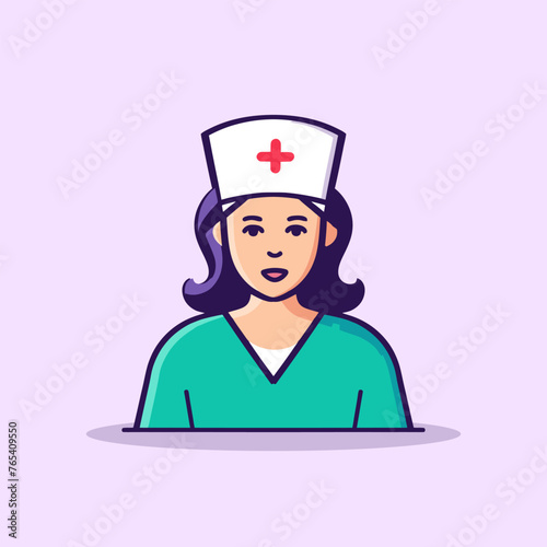 nurse vector illustration
