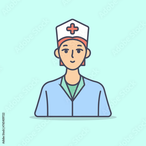 nurse vector illustration
