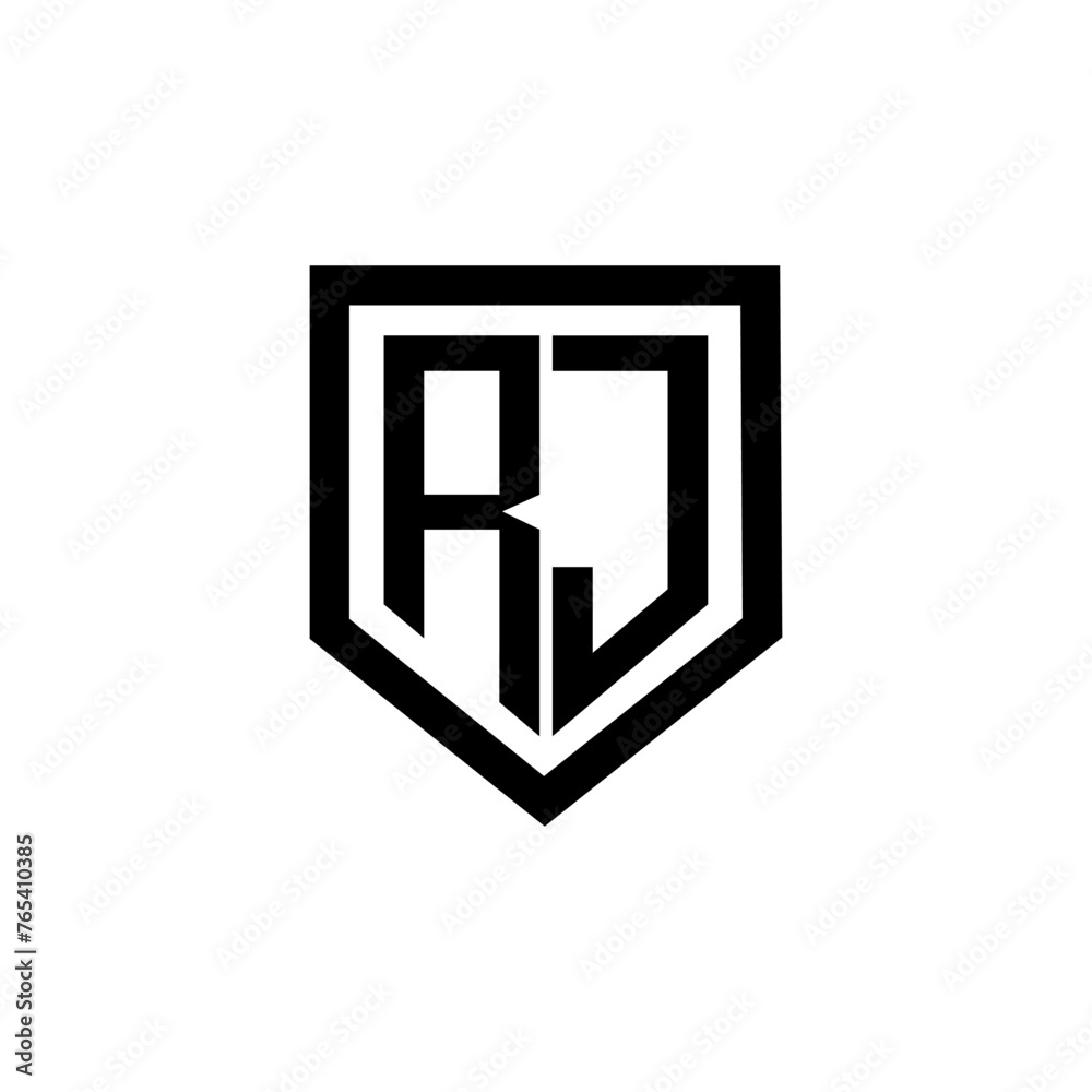 RJ letter logo design with white background in illustrator. Vector logo, calligraphy designs for logo, Poster, Invitation, etc. RJ letter logo design with white background in illustrator. Vector logo, calligraphy designs for logo, Poster, Invitation, etc.