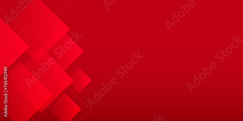 Abstract red and black background, wave line red background design, colorful background vector. 3D Illustration