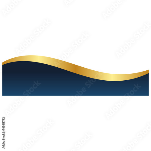 Gold Banner Header