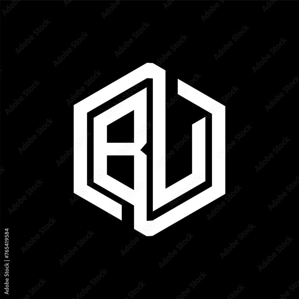BU letter logo design in illustration. Vector logo, calligraphy designs for logo, Poster, Invitation, etc. BU letter logo design in illustration. Vector logo, calligraphy designs for logo, Poster, Invitation, etc.